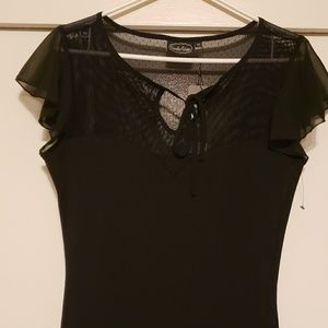 Black Voodo Vixen Top